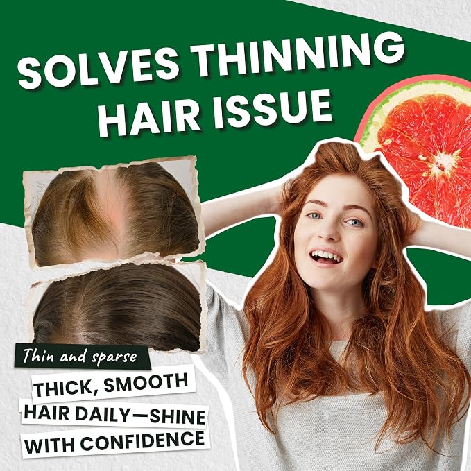B2. 2 Boxes + Grapefruit Hair Regrowth Serum