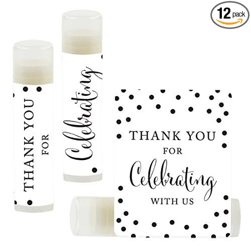 Black and White Modern Thank You