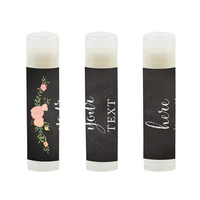 Chalkboard Floral Roses Custom Fully