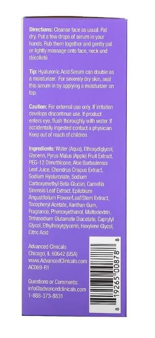 Hyaluronic Acid Cream + Serum Set