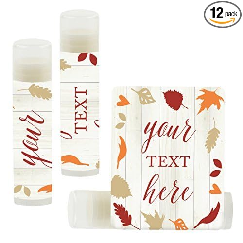 Autumn Fall Leaves Custom Fully