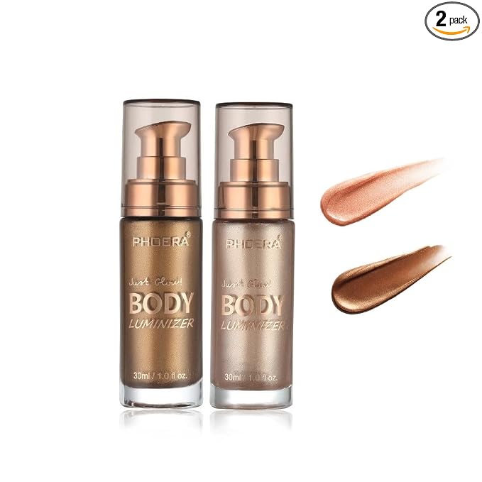 101 Rose Gold+103 Glistering Bronze