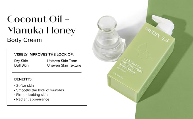 6 - Coconut Oil + Manuka Honey Cream