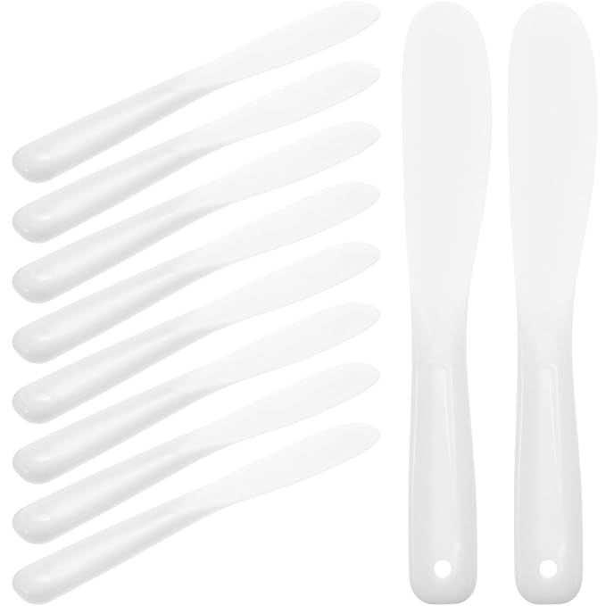 10Pcs White