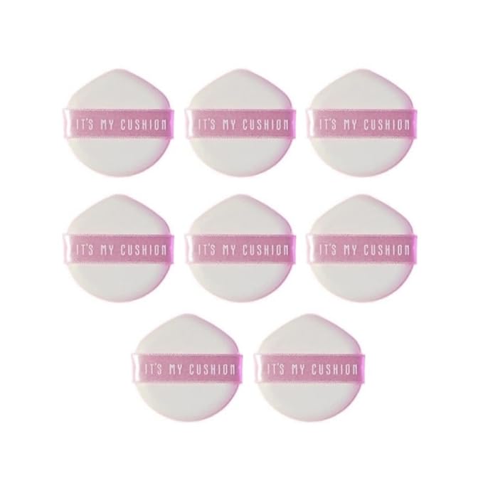 8pcs Pink Puff