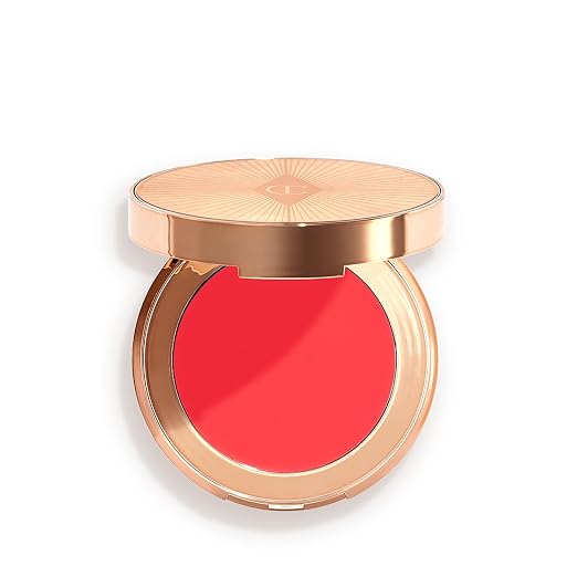 Sun-Blushed Glow - vibrant coral red