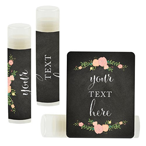 Chalkboard Floral Roses Custom Fully
