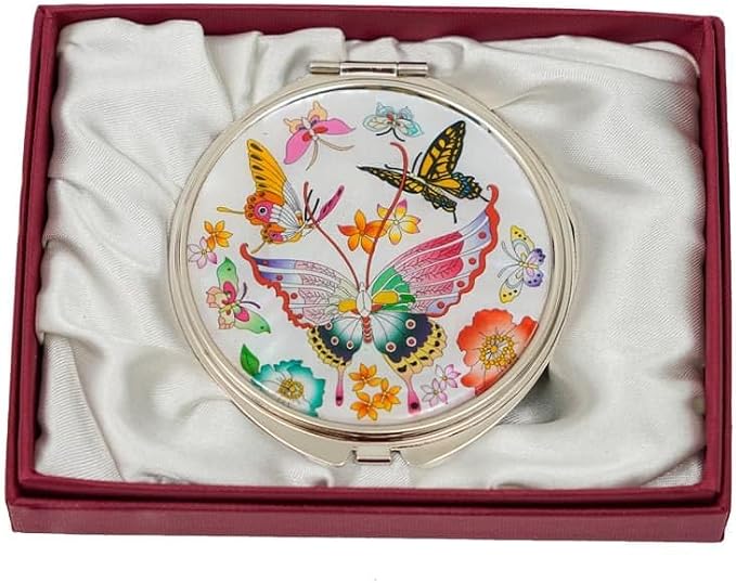 Colorful Butterfly on White Background