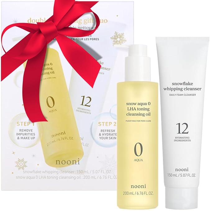 6. Double-Cleansing Duo Gift Set (Oil & Foam)