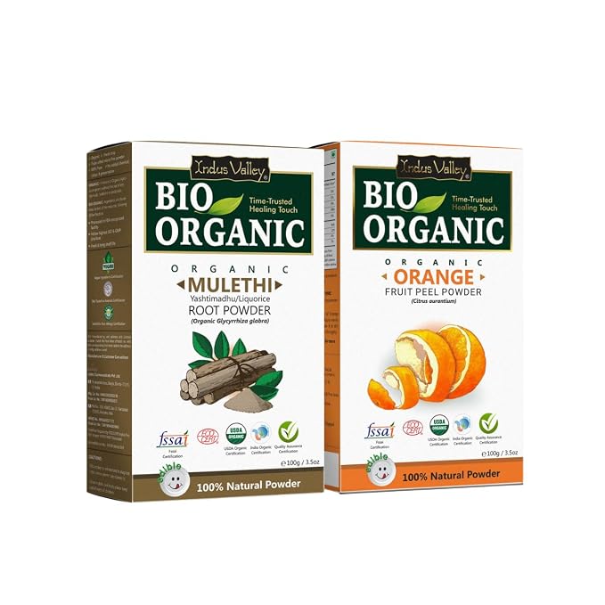 Mulethi powder+Orange Powder_200g