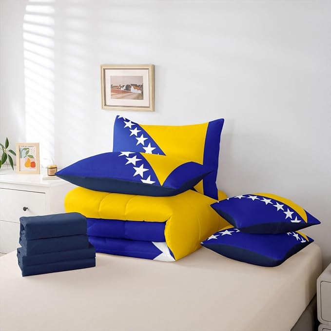 Blue and Yellow