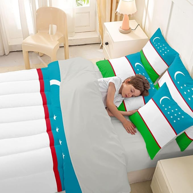 Blue White Green