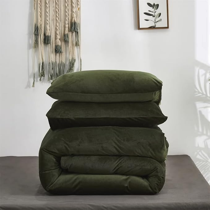 1-army Green Velvet