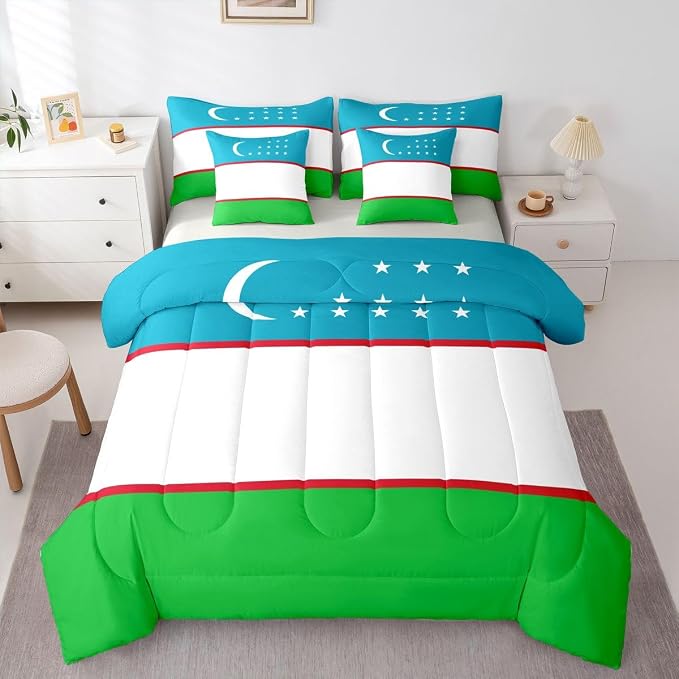 Blue White Green