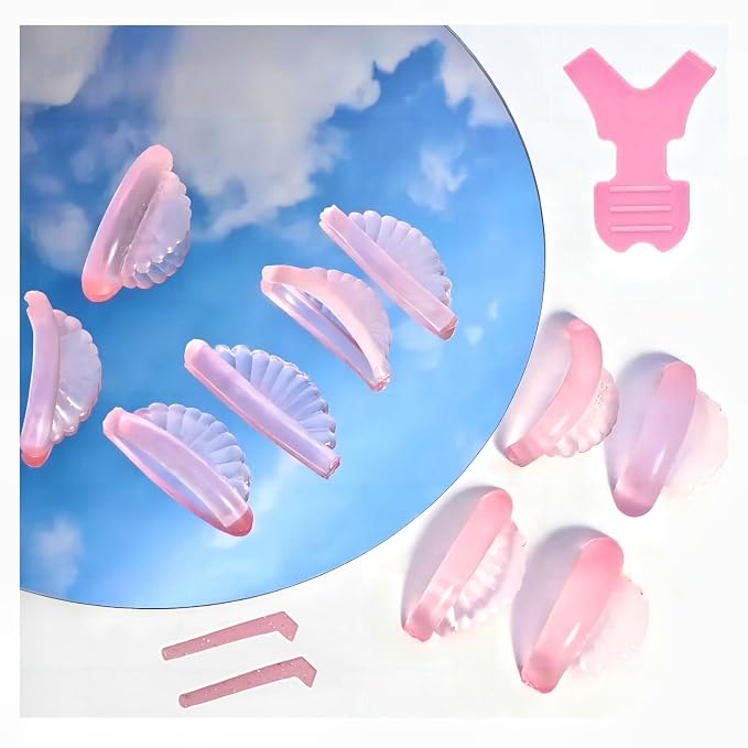 Pink-New seashell super curl