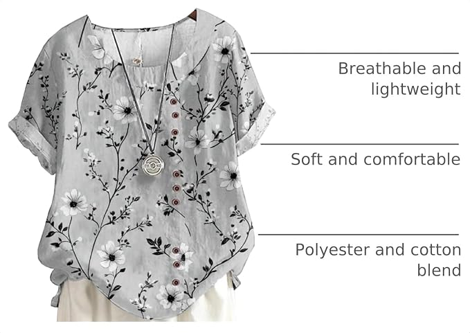 Gray Floral