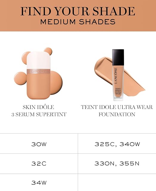 30W: Medium Skin with Warm Peachy Undertones