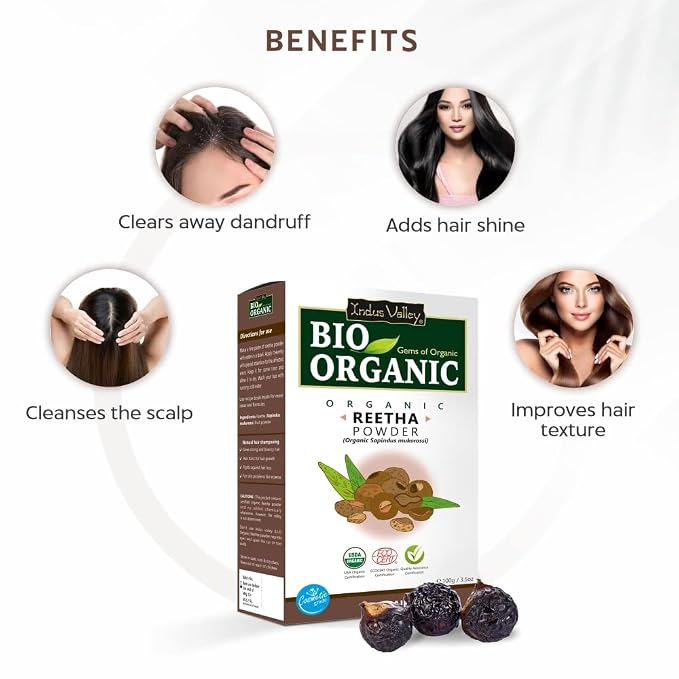 Amla+Shikakai+Reetha+Bringhraj-400g