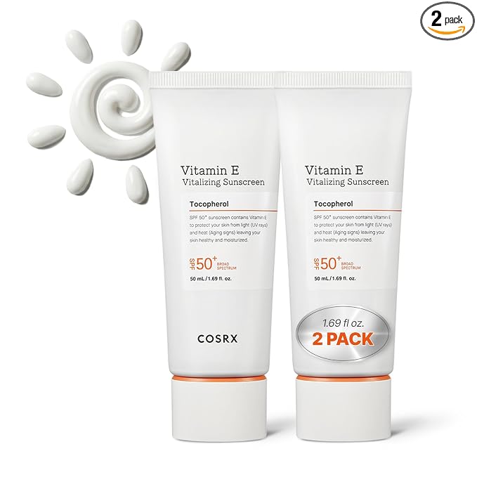 Vitamin E Sunscreen (2 Pack, 1.69 fl.oz Each)