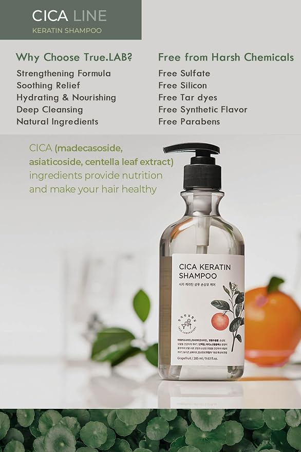 Grapefruit Scent Keratin Shampoo