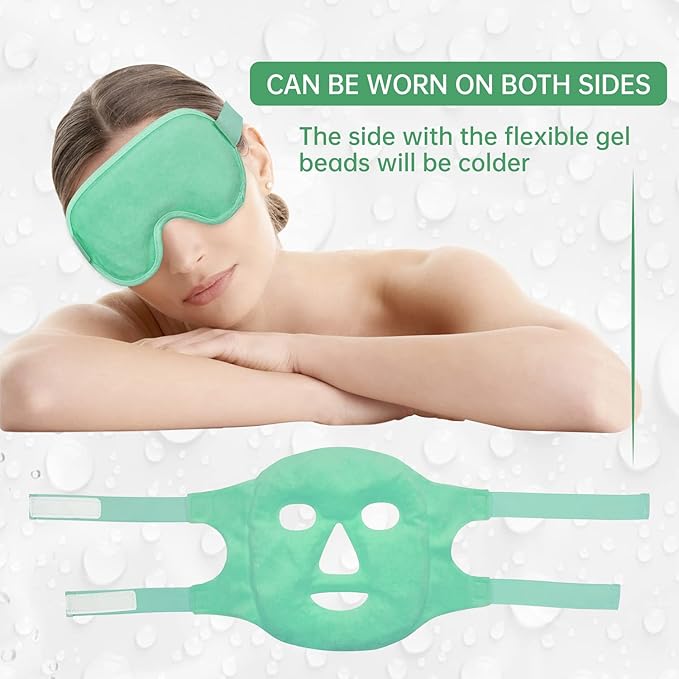 Green(1* Eye Mask+1*face Mask)