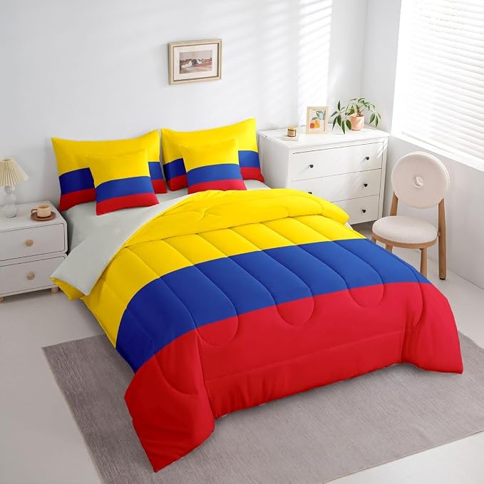 Yellow Blue Red