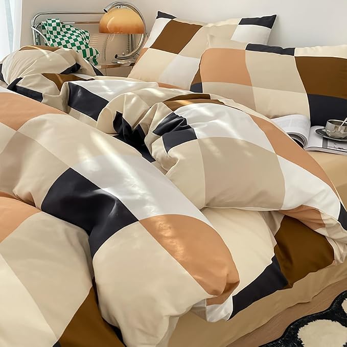 2-black Brown Plaid
