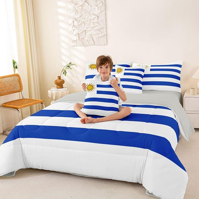 Blue White