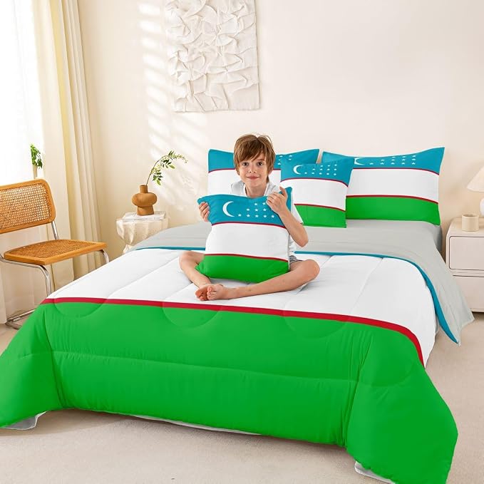 Blue White Green