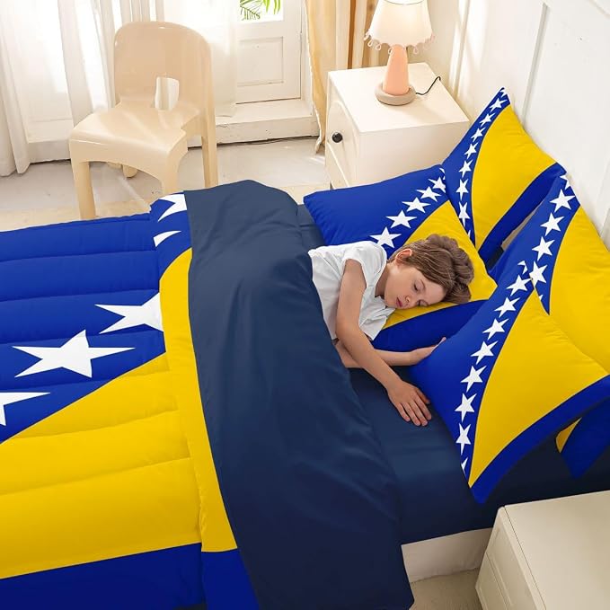 Blue and Yellow