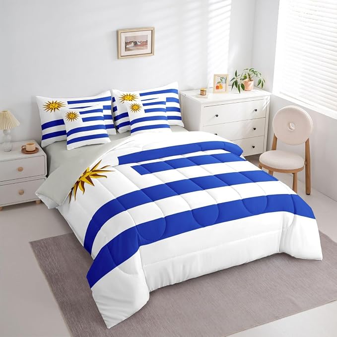 Blue White