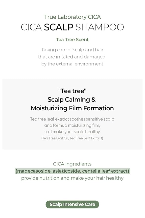 Tea Tree Scent Scalp Shampoo