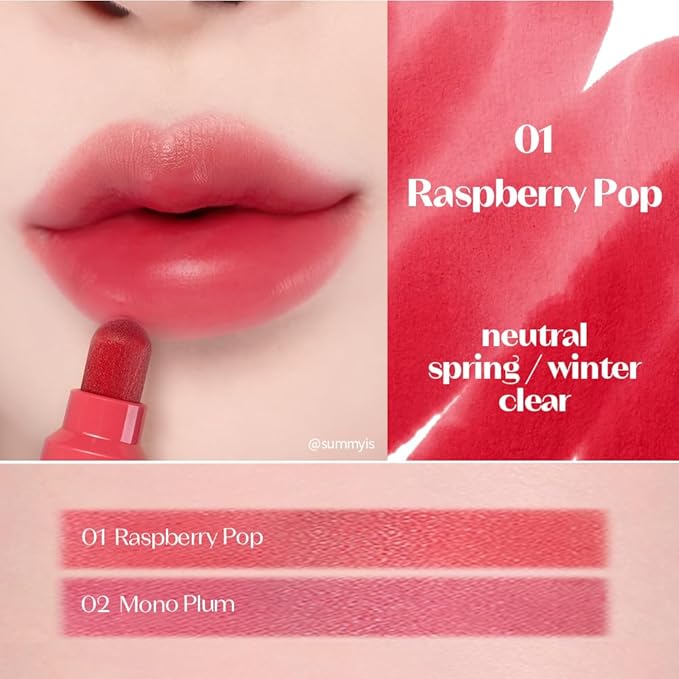 Raspberry Pop&Mono Plum