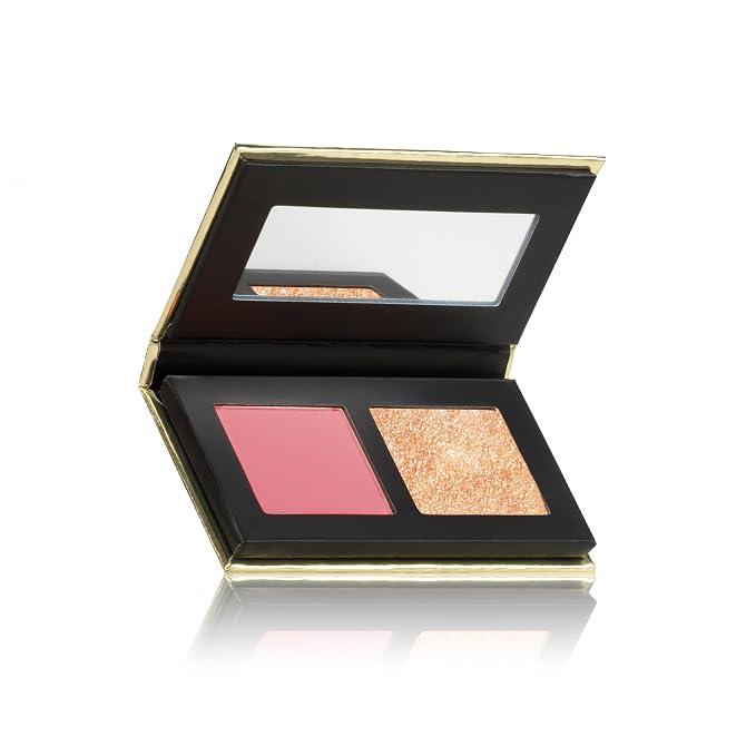 PINK (Azalea matte blush and Star Gaze highlighter)