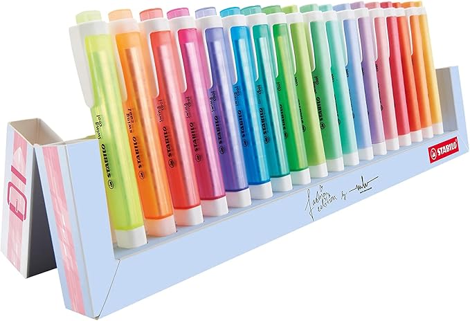 18 verschiedene Farben