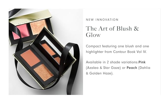 PEACH (Dahlia matte blush and Golden Haze highlighter)
