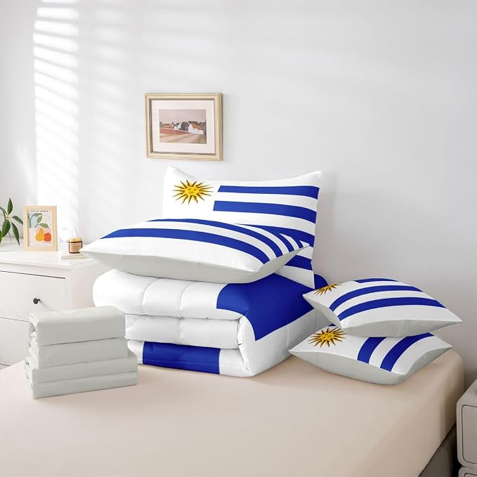 Blue White