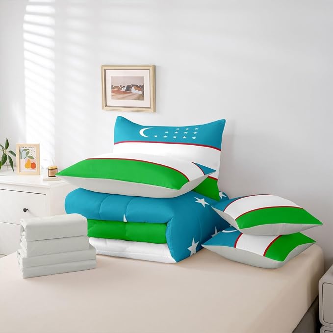 Blue White Green