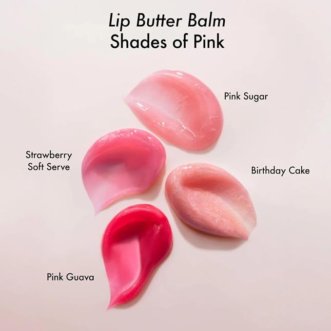 Strawberry Soft Serve + Birthday Cake