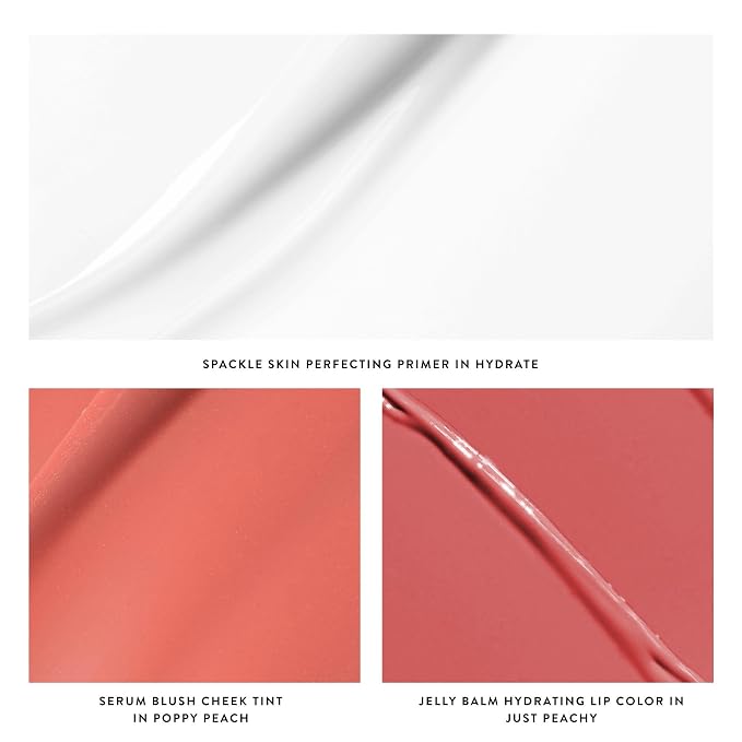Just Peachy Lip Balm + Poppy Peach Blush