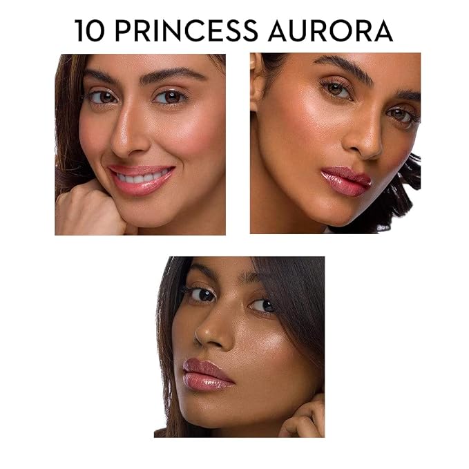 10 Princess Aurora (Golden beige with shimmer; Sheer Gold Shimmer)