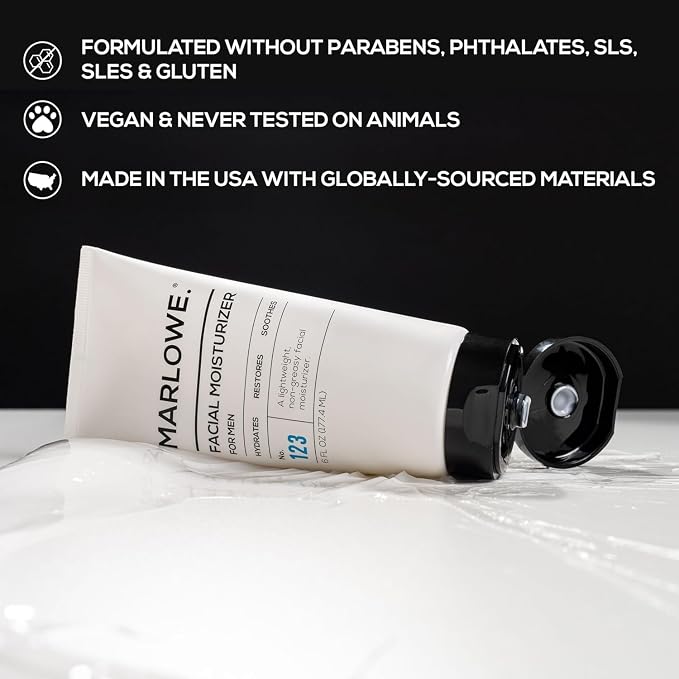 Facial Scrub + Facial Moisturizer