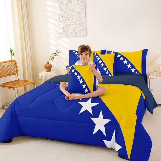 Blue and Yellow