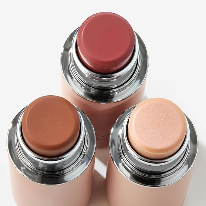 TRIO - Beach Bronze Bronzer, Peach Rose Blush & Glow Glaze Highlighter