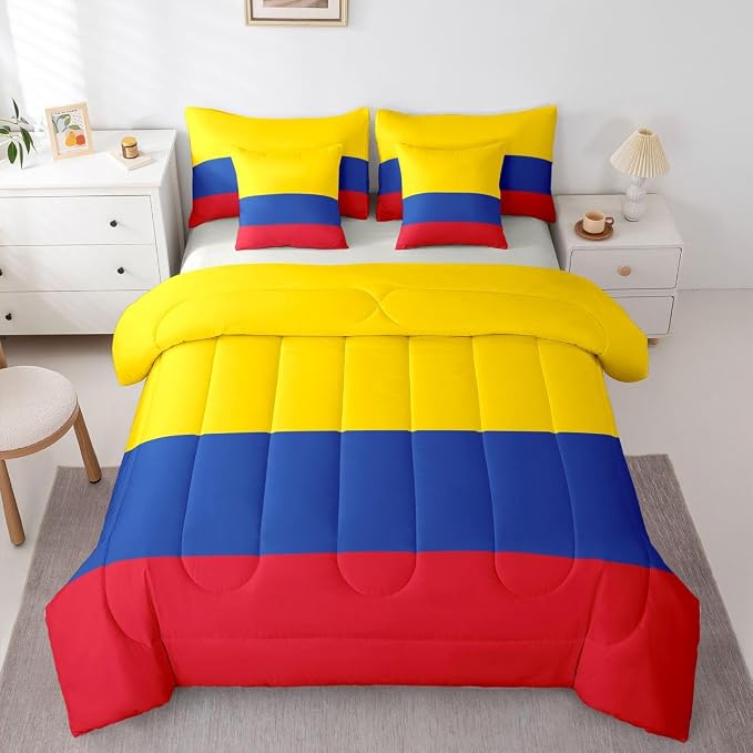 Yellow Blue Red
