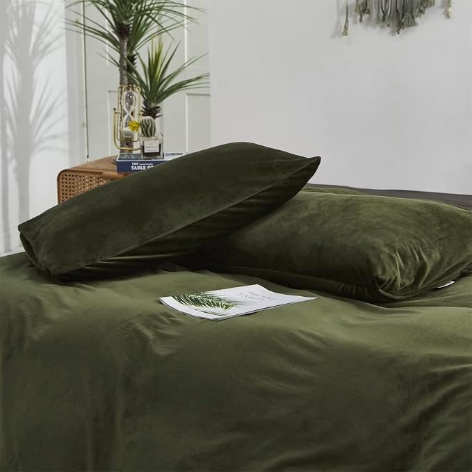1-army Green Velvet