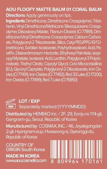 01 Coral Balm