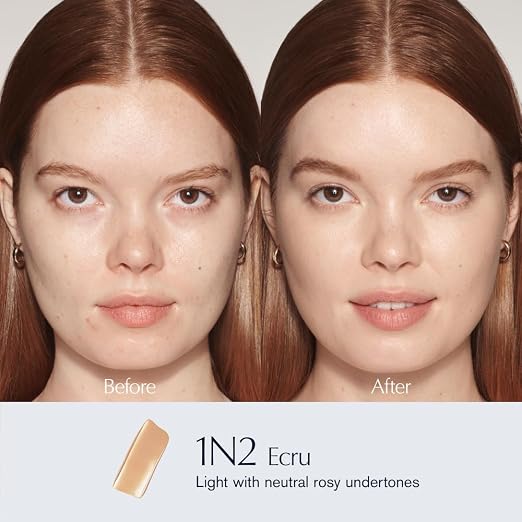 1N2 Ecru - Light with neutral rosy undertones