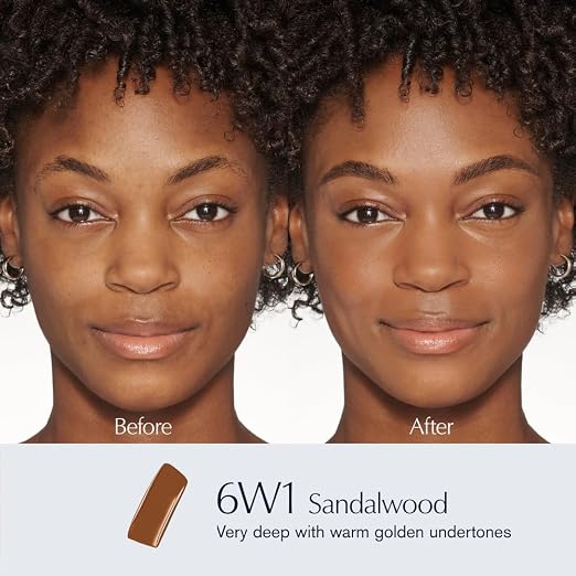 6W1 Sandalwood - Very deep with warm golden undertones
