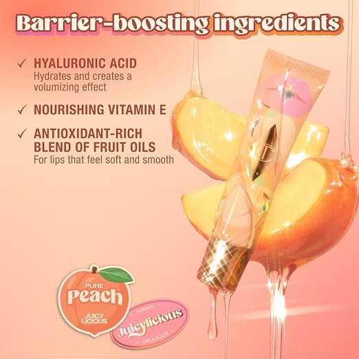 Juicylicious Pure Peach - sheer peach glow